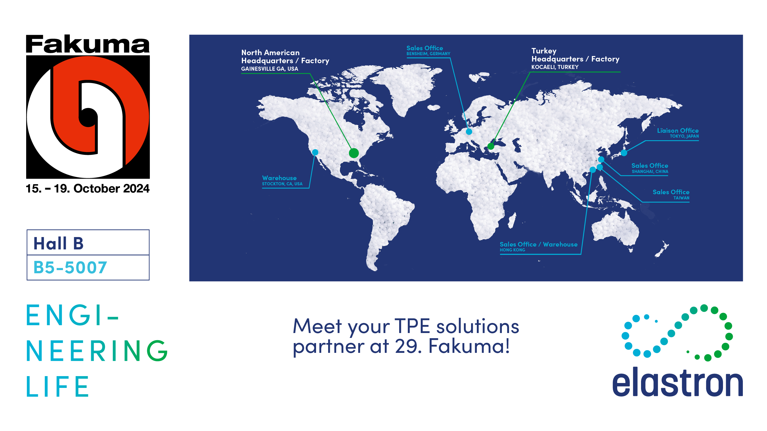 Meet your TPE solution partner at Fakuma 2024