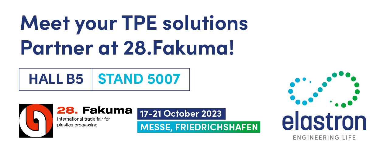 Meet your TPE solution partner at Fakuma 2023